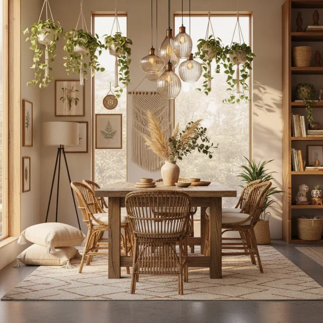 25 Bohemian Dining Room Ideas for a Cozy, Stylish Home - Home Decor Stories